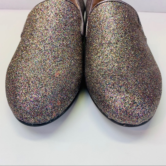 Steven by Steve Madden Gray Glitter Loafer Flat - Picture 5 of 7